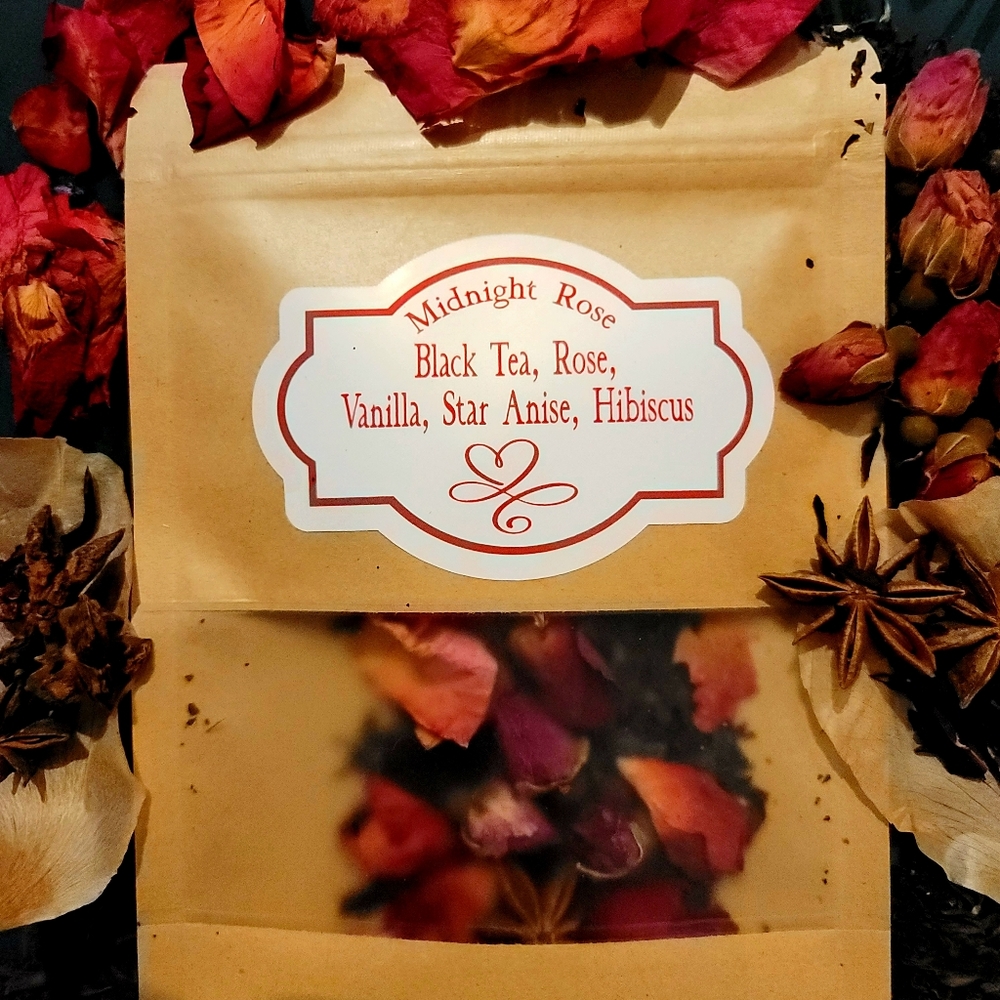 Midnight Rose Simmer Pot Romantic Botanical Stove Top Potpourri
